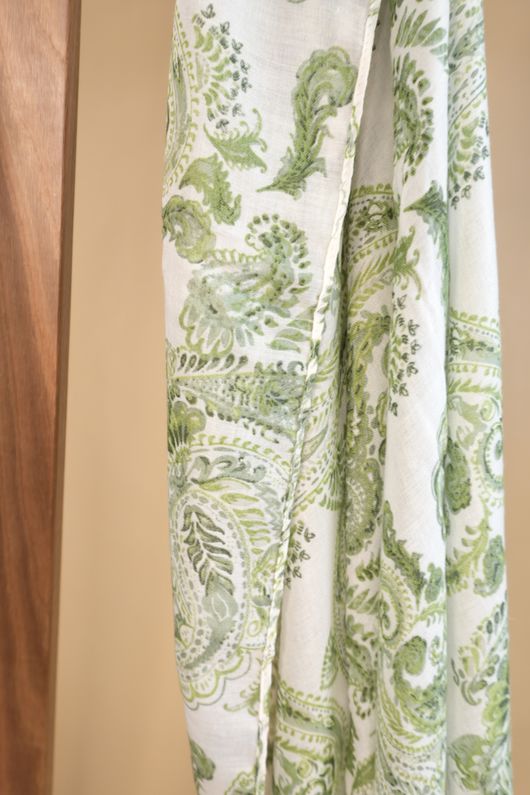 Laundry B Paisley Scarf Olive